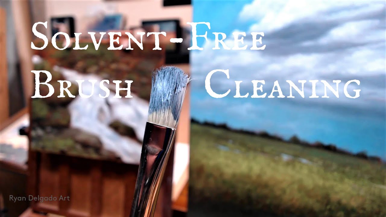 Cleaning Your Brushes Without Solvent