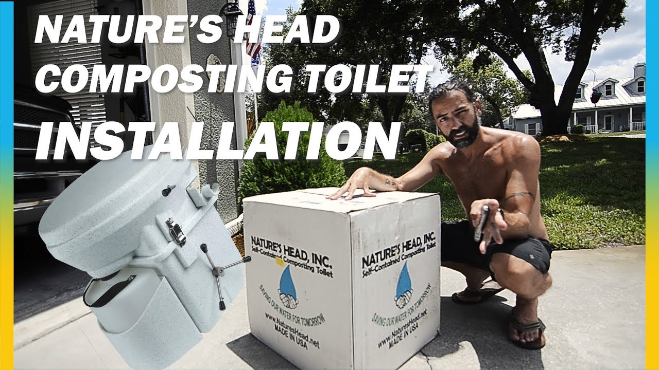 Natures Head Composting Toilet Installation | S1E14