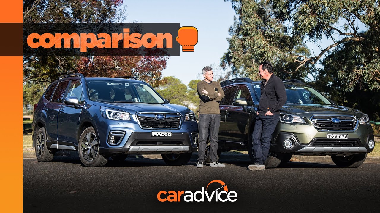 Wagon or SUV? 2019 Subaru Outback 2.5i Premium v Subaru Forester 2.5i-S comparison
