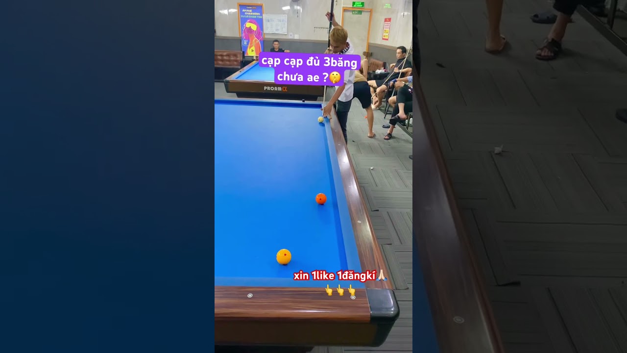 đủ 3băng chưa ae🥰#billiards #3c #bida #phủi #shorts #xuhuongyoutube #