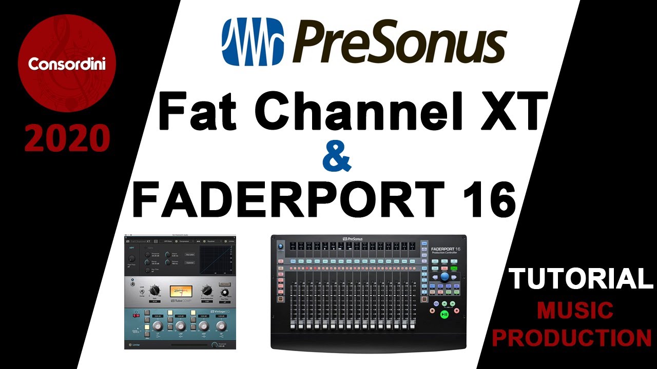 Presonus Fat Channel & Faderport Review with Tutorial