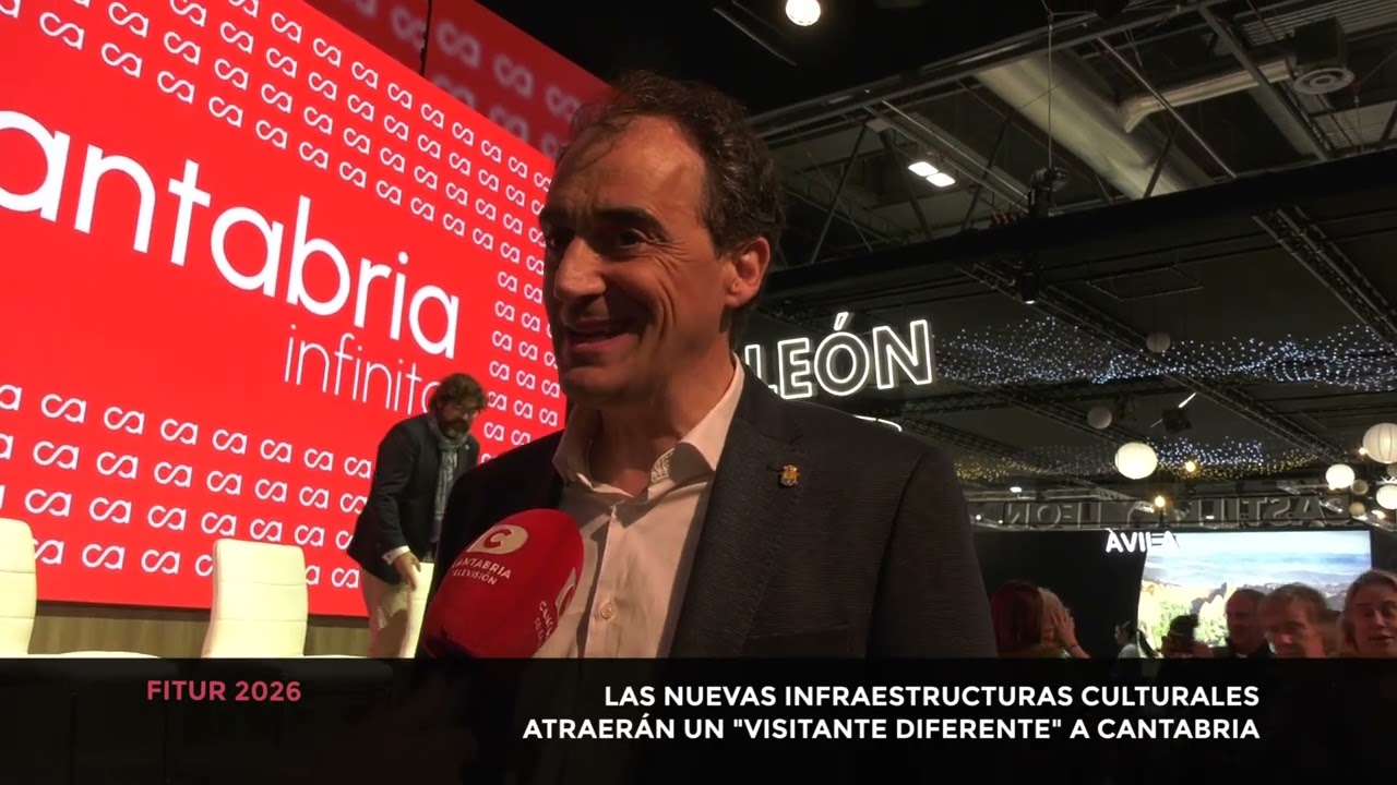 Fitur 2026 Las nuevas infraestructuras culturales traerán un nuevo publico a Cantabria