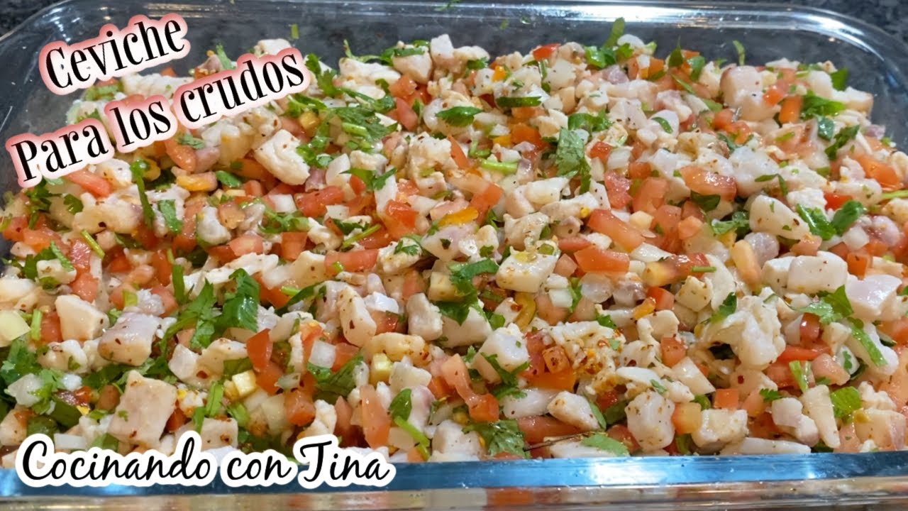 (TILAPIA FISH CEVICHE) EL MEJOR CEVICHE DE PESCADO