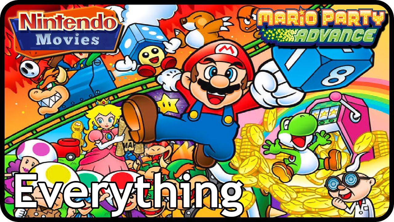 Mario Party Advance - Everything