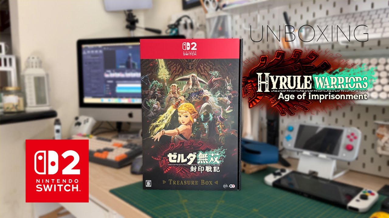 Hyrule Warriors: Age of Imprisonment – TREASURE BOX Unboxing | Epic Zelda Collector’s Edition