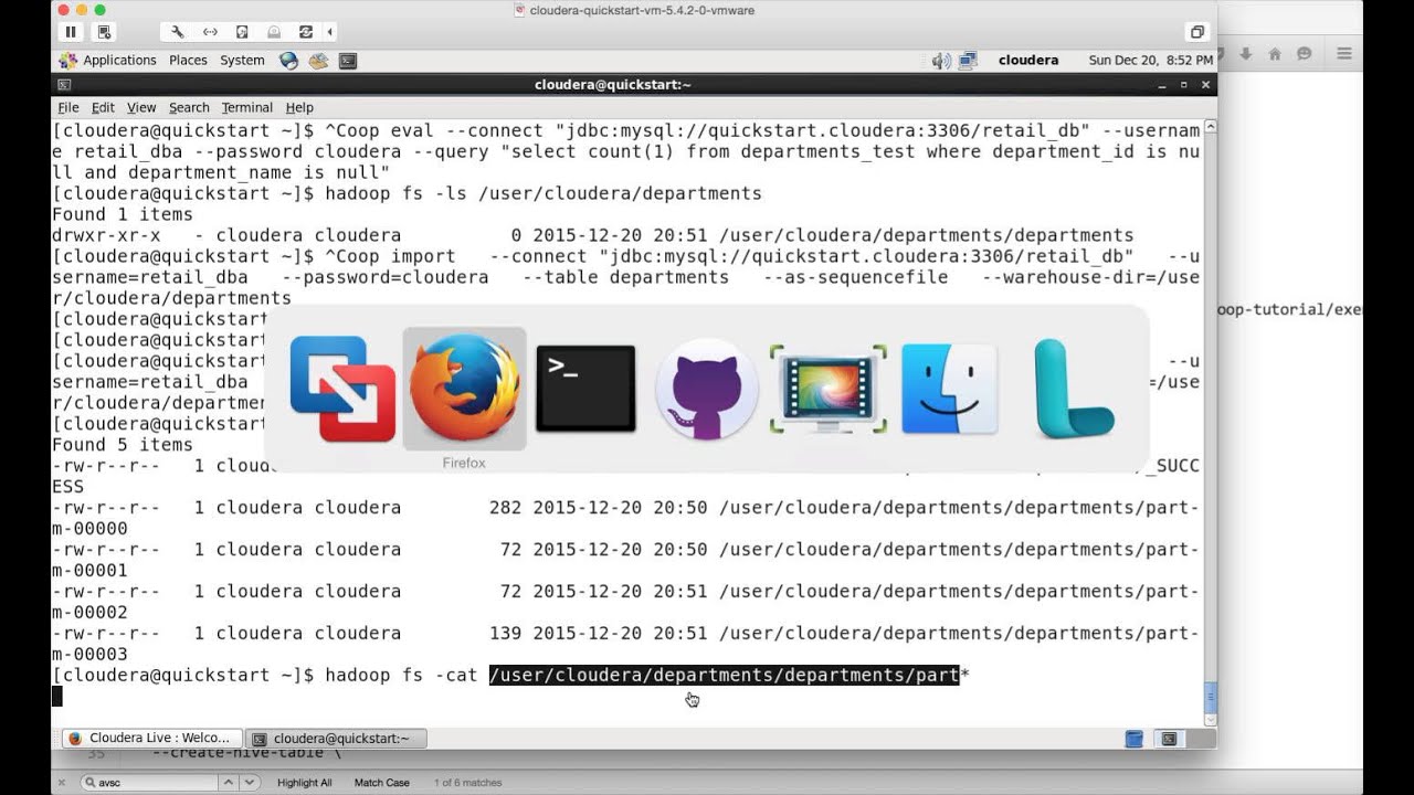 Hadoop Certification - 03 Sqoop File Formats