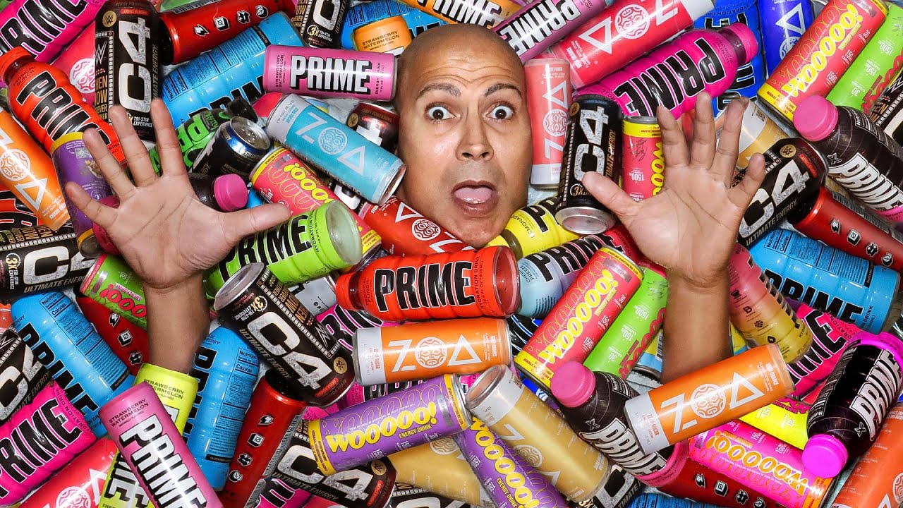 I Tried Every WWE Wrestler Energy Drink