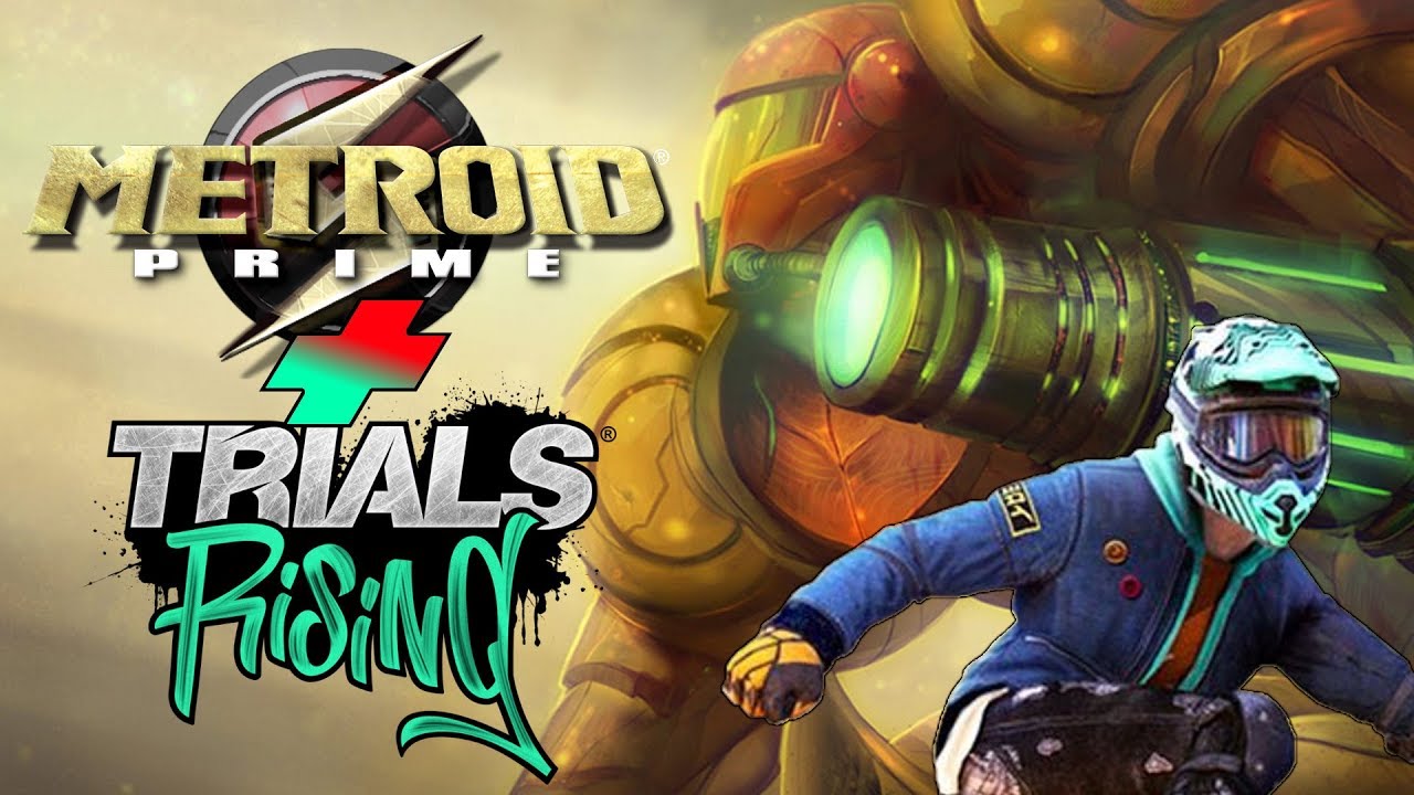 Metroid Prime Remade in Trials Rising! (Tallon IV Custom Track)