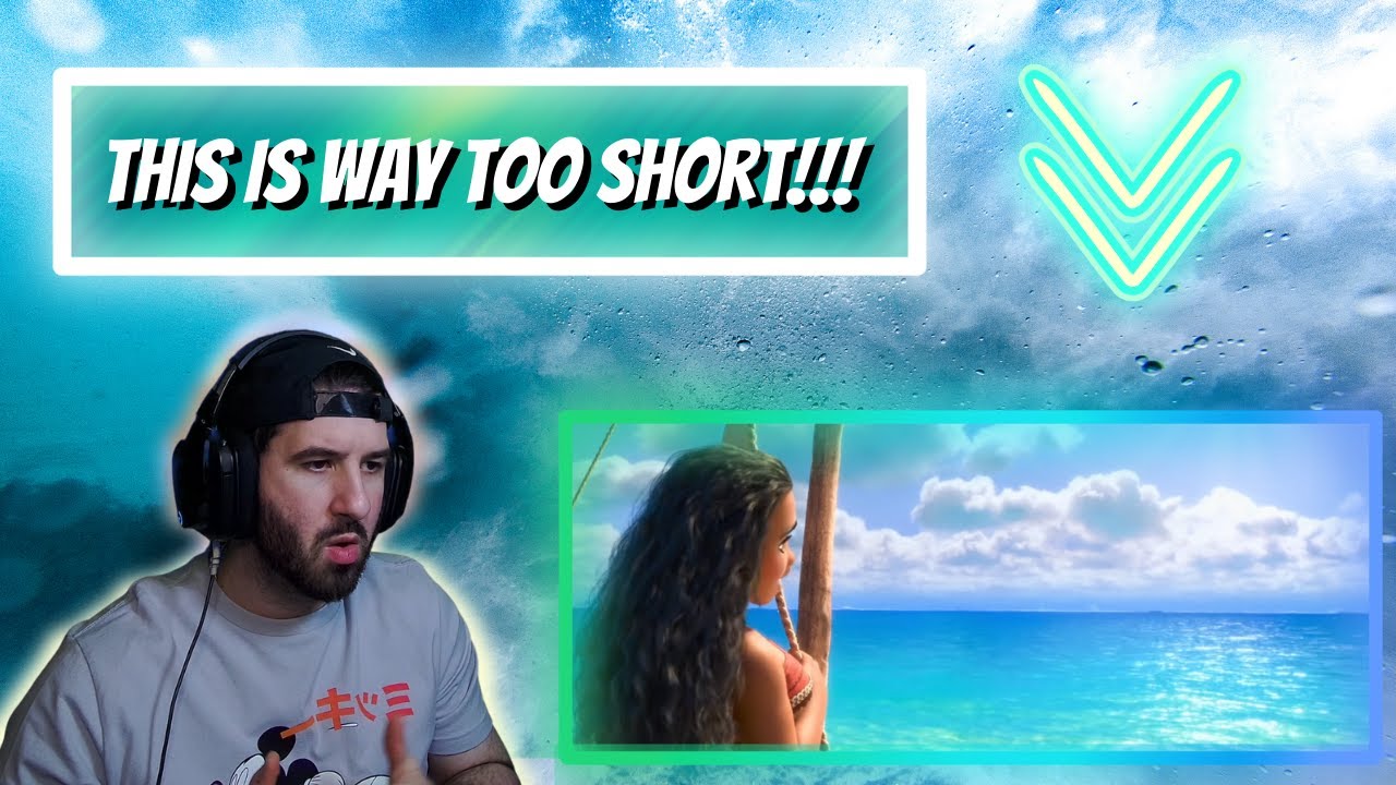 FIRST TIME HEARING How Far I'll Go (from Moana) | Reaction