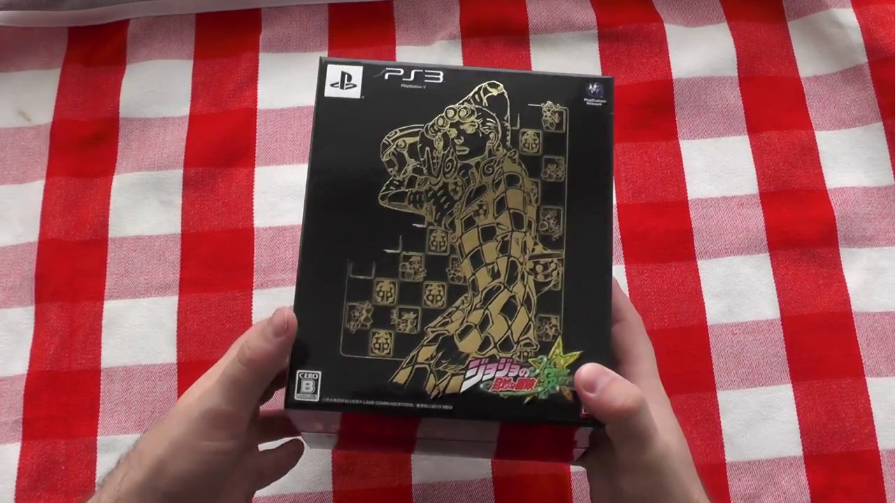 Коллекционка JoJo's Bizarre Adventure All Star Battle Gold Experience Box [PS3] - Что внутри