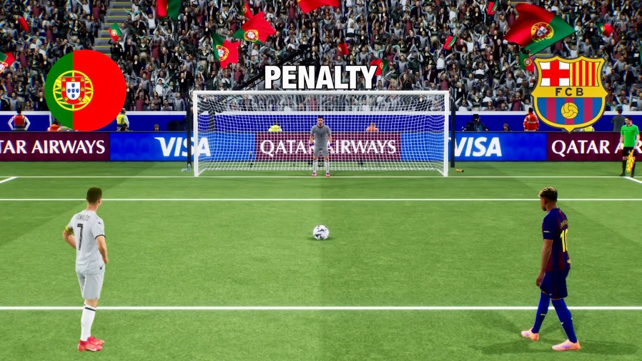 Lamine Yamal vs Cristiano Ronaldo | Portugal vs FC Barcelona Penalty Shootout | Highlights