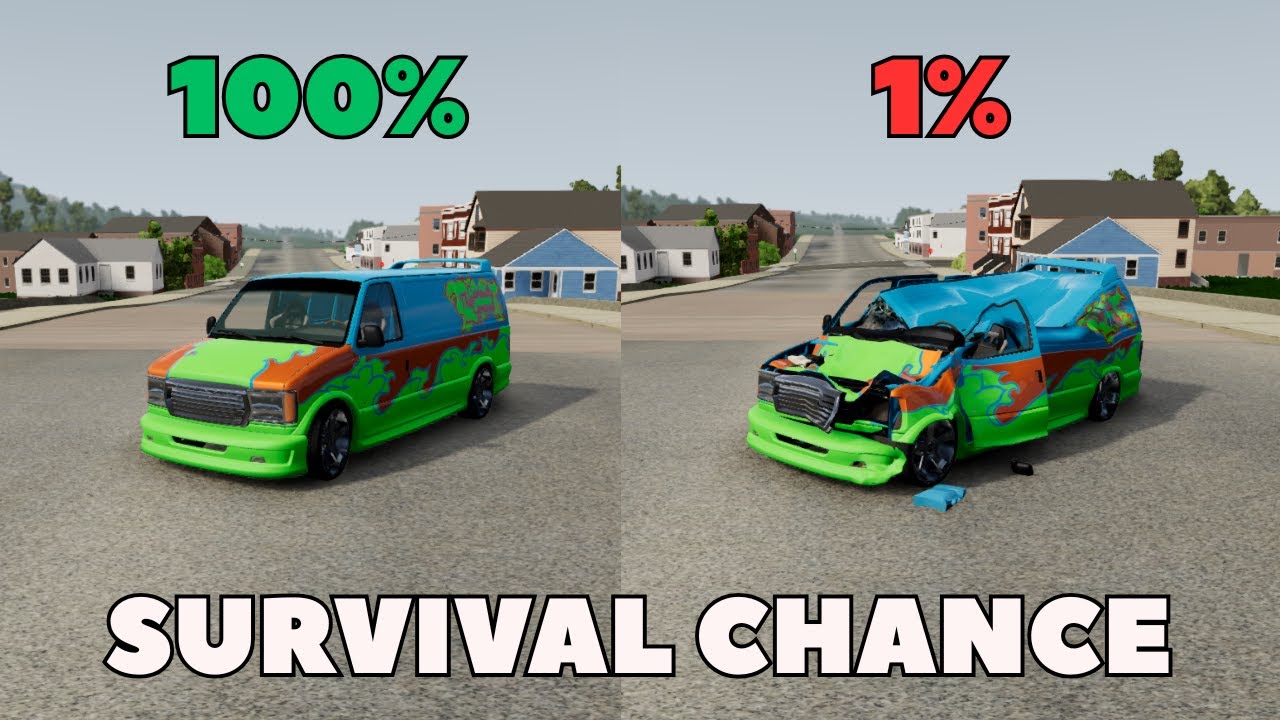 Best of Realistic Survival Chance Crashes #28 | BeamNG.drive
