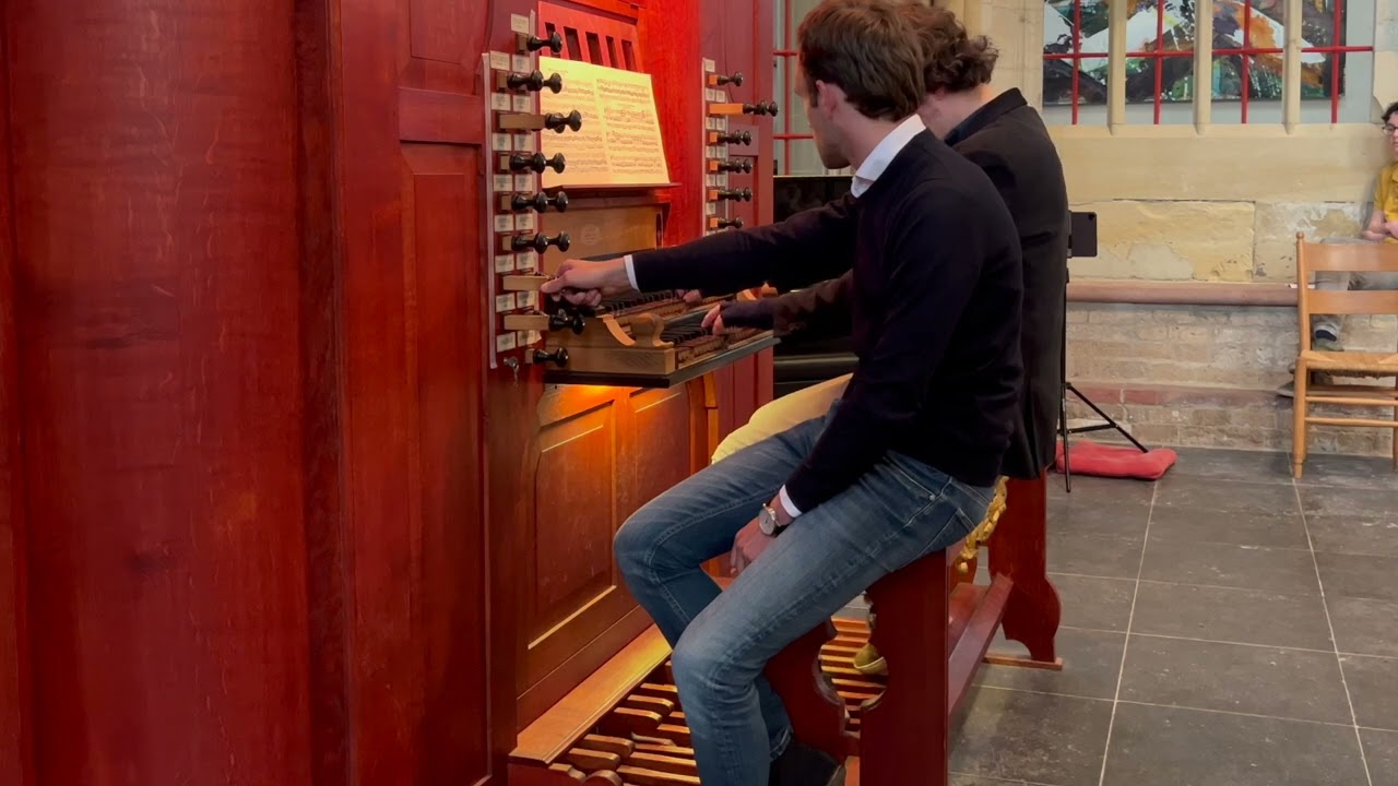 'Ich ruf zu Dir, Herr Jesu Christ' , BWV 639 - Gerben Budding - Bovenkerk Kampen