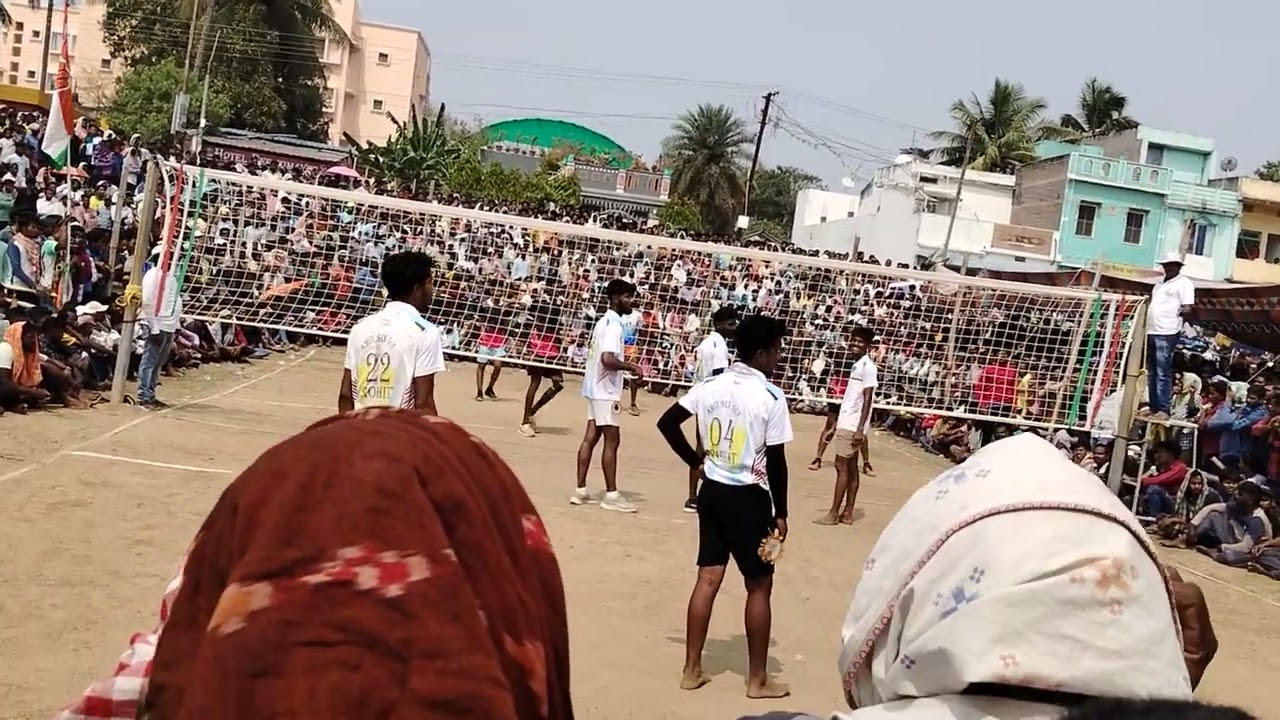 Amit six Vs Bipin Padmapur volleyball tournament 2026final match part1