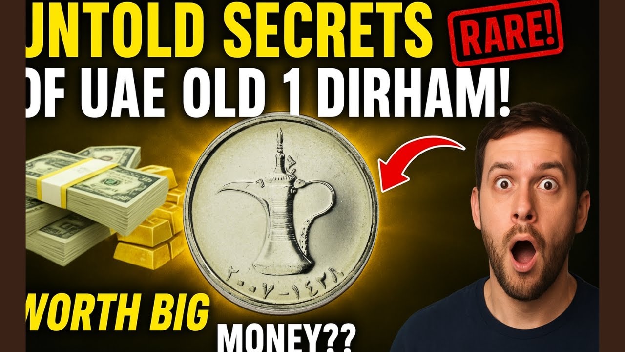 Untold Secrets of UAE Old 1 dirham!