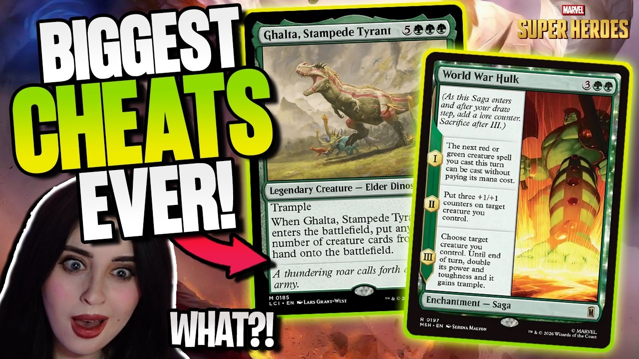 This is the most UNFAIR deck I've ever played!🤣 | Standard Marvel MTG Arena