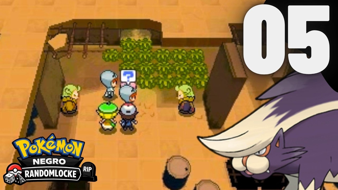 DIOS DE LOCKE 🖤​ Pokémon Negro Randomlocke Ep.05