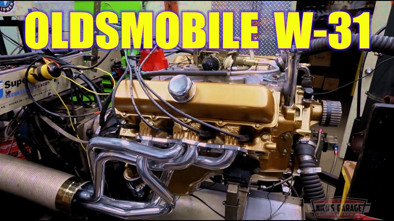 Rare Olds W-31 Dyno Party - High Performance Small Block Tested