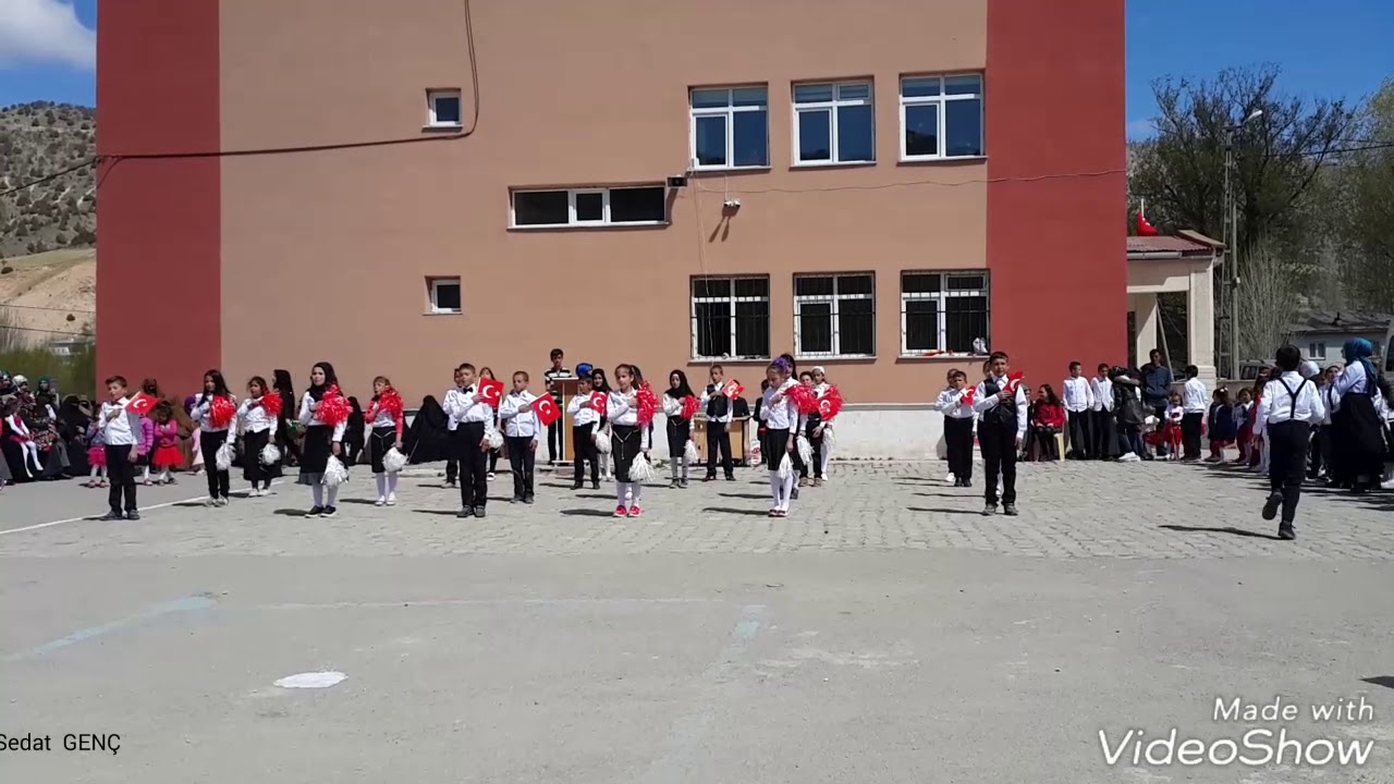 #Bayburt #Masatköyü #DedeKorkut Ilkokulu ve  ortaokulu #23nisan gösterileri 23 Nisan 2018