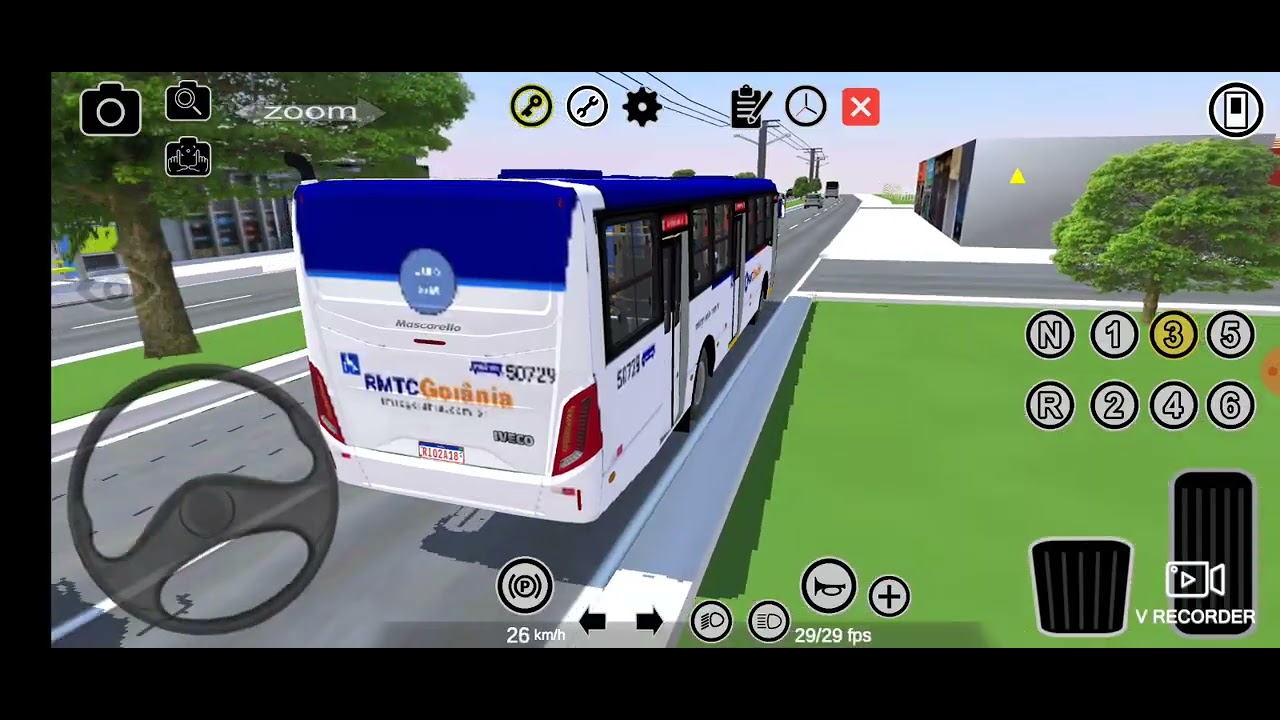 Mascarello padrão Goiânia Terminal Veiga JD x Terminal Araguaia Proton Bus Simulator 