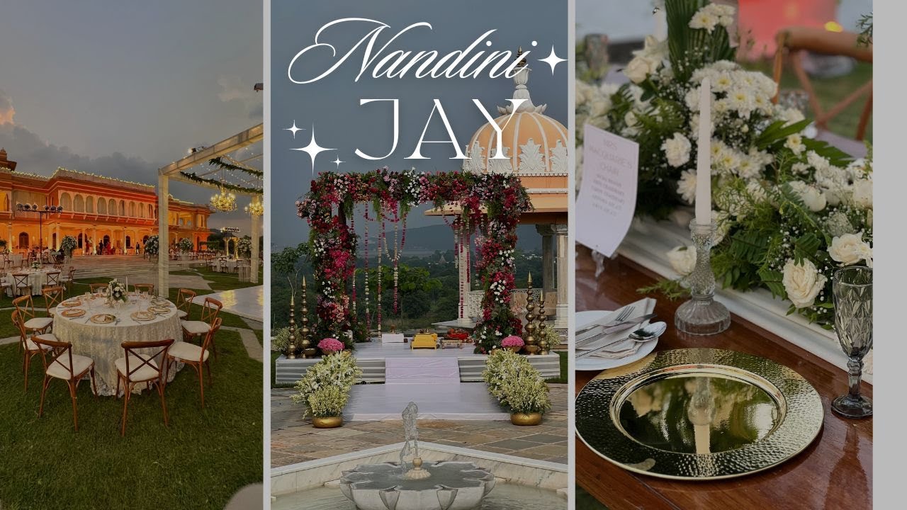 Wedding Decor at Fateh Vilas, Udaipur | Nandini & Jay