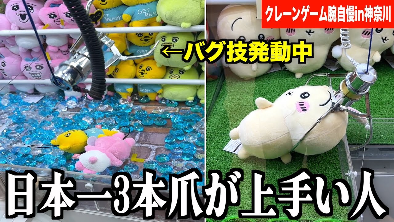 【天才】日本一獲れるゲーセンで出禁になりかねないぬいぐるみのプロを発掘しました【クレーンゲーム腕自慢in神奈川】〜UFOキャッチャー・ゲーセン〜