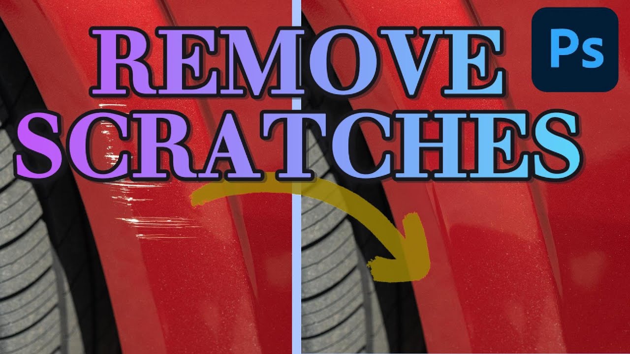 Remove Car Scratches in Photoshop | Quick & Easy Tutorial (2025)