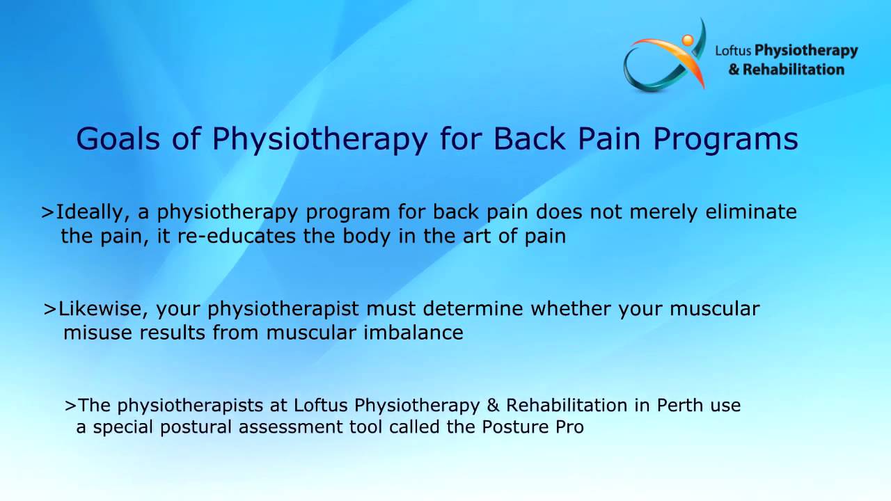 Call (08) 9444 8729 For Back Pain Physiotherapy in Perth