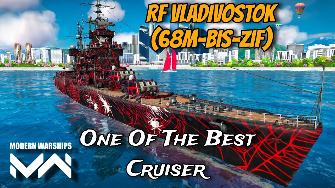 Rf Vladivostok (68M-bis-Zif) One of Best  Cruiser in Modern Warships #modernwarships