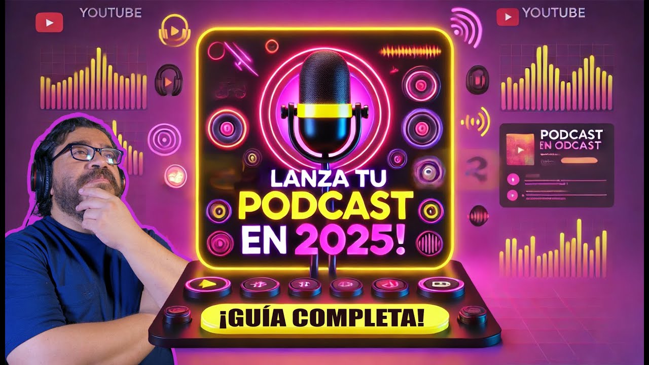 Cómo Crear un Podcast Exitoso en 2025: Los 10 Pasos Que Nadie Te Cuenta