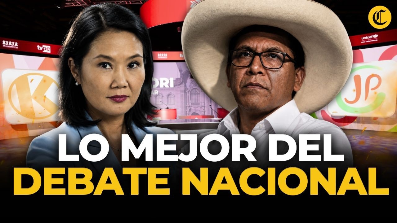 Keiko Fujimori vs. Roberto S&aacute;nchez: lo mejor del debate rumbo a segunda vuelta | El Comercio