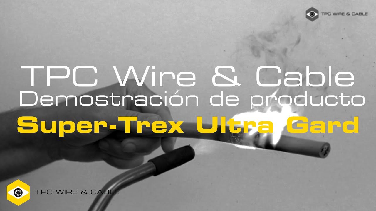 Demostración de producto Cable portátil Super- Trex Ultra Gard