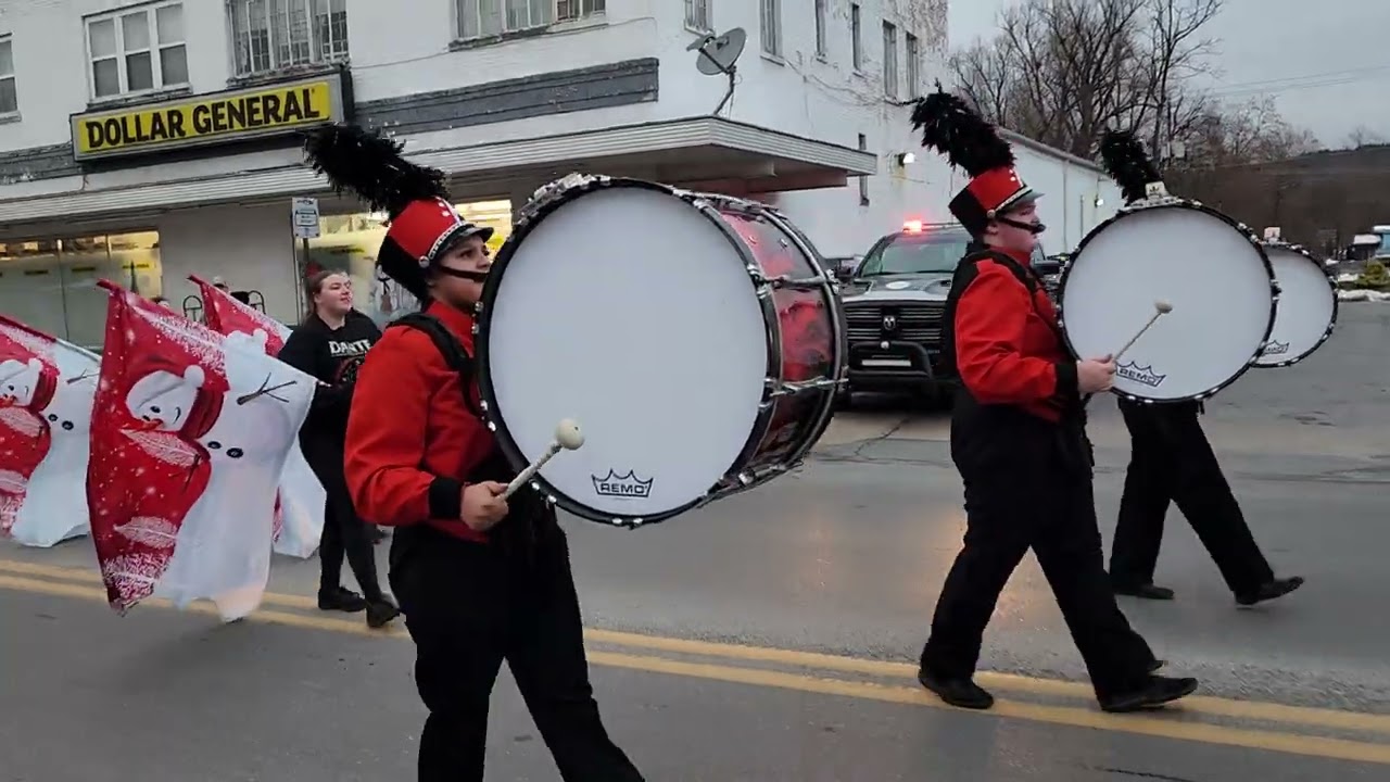 Jersey Shore High School Marching Band 2025 Christmas Parade