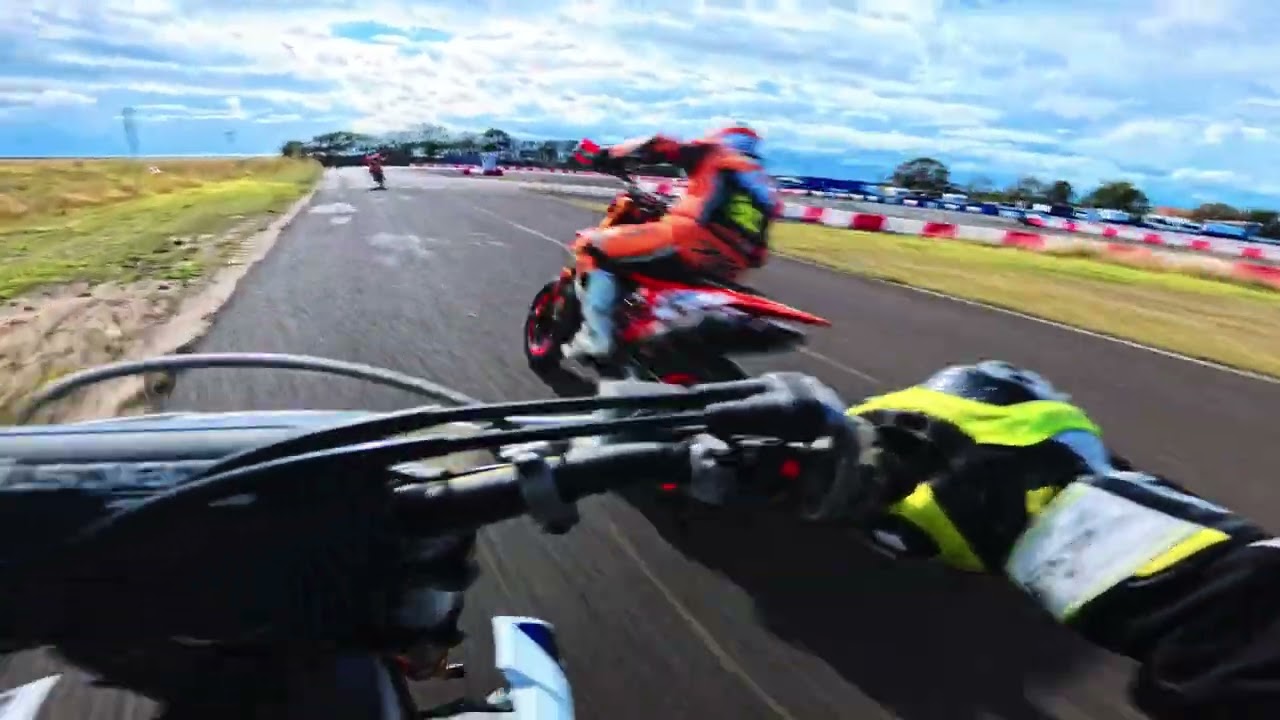 Supermoto track day as a first timer FC 450