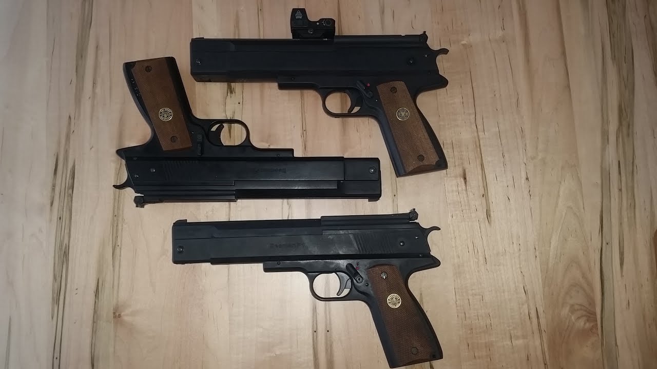 BEEMAN P1 / WEIHRAUCH HW 45 AIR PISTOL .177