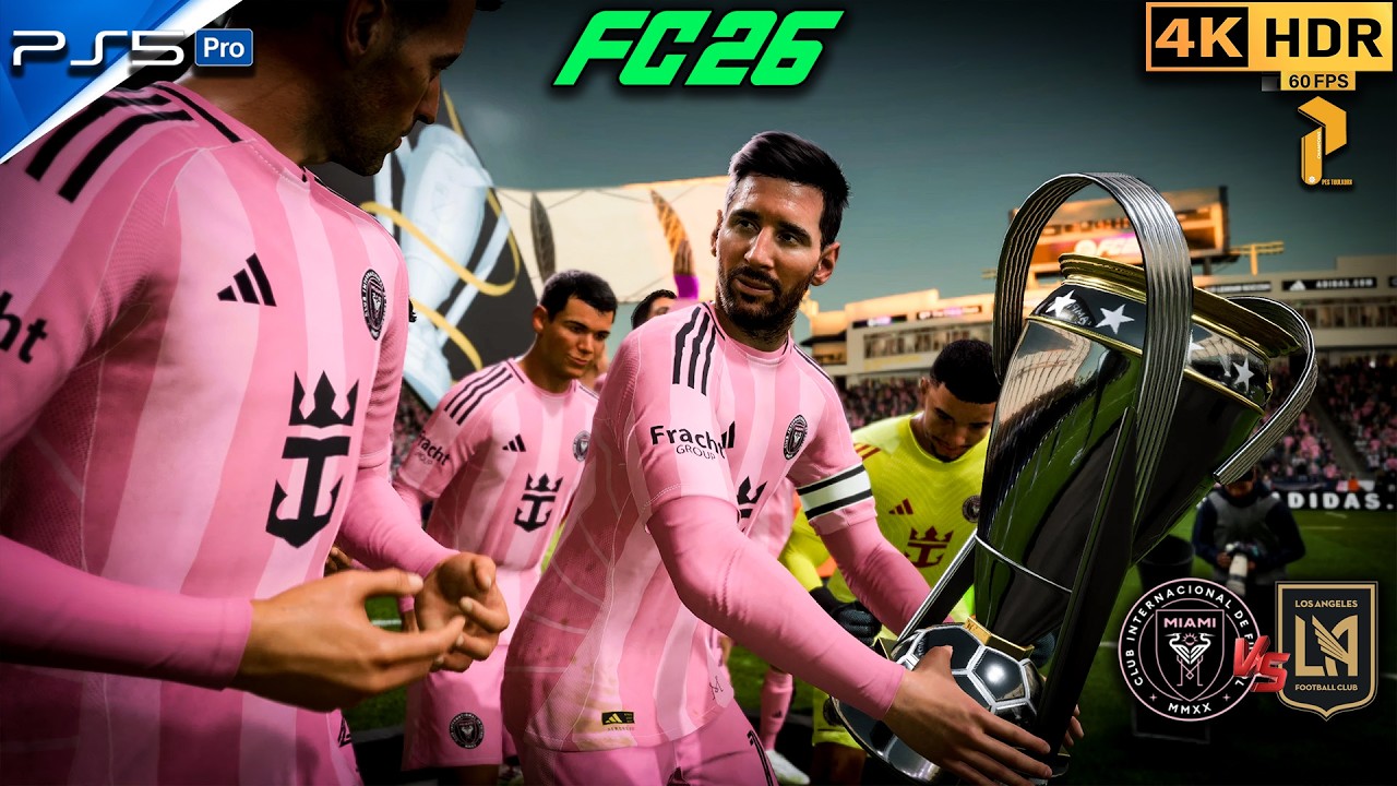 FC 26 PS5 MLS Final Battle! Los Angeles FC vs Inter Miami | 4K HDR #fc26 #ps5 #messi #sonheungmin