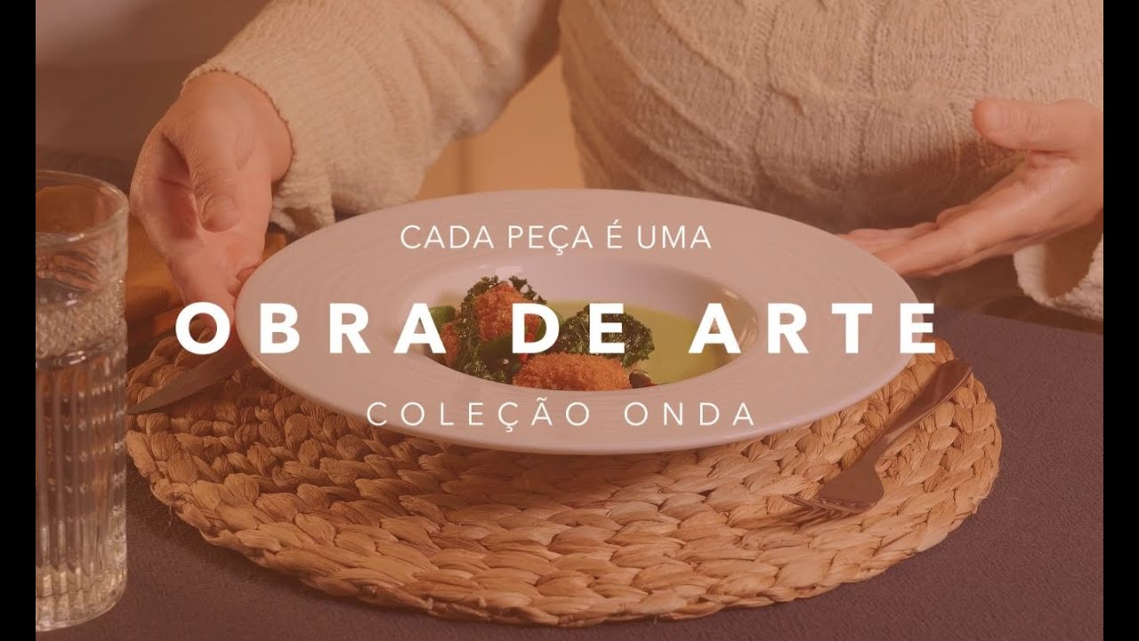 Caril verde com frango panado na coleção Onda!