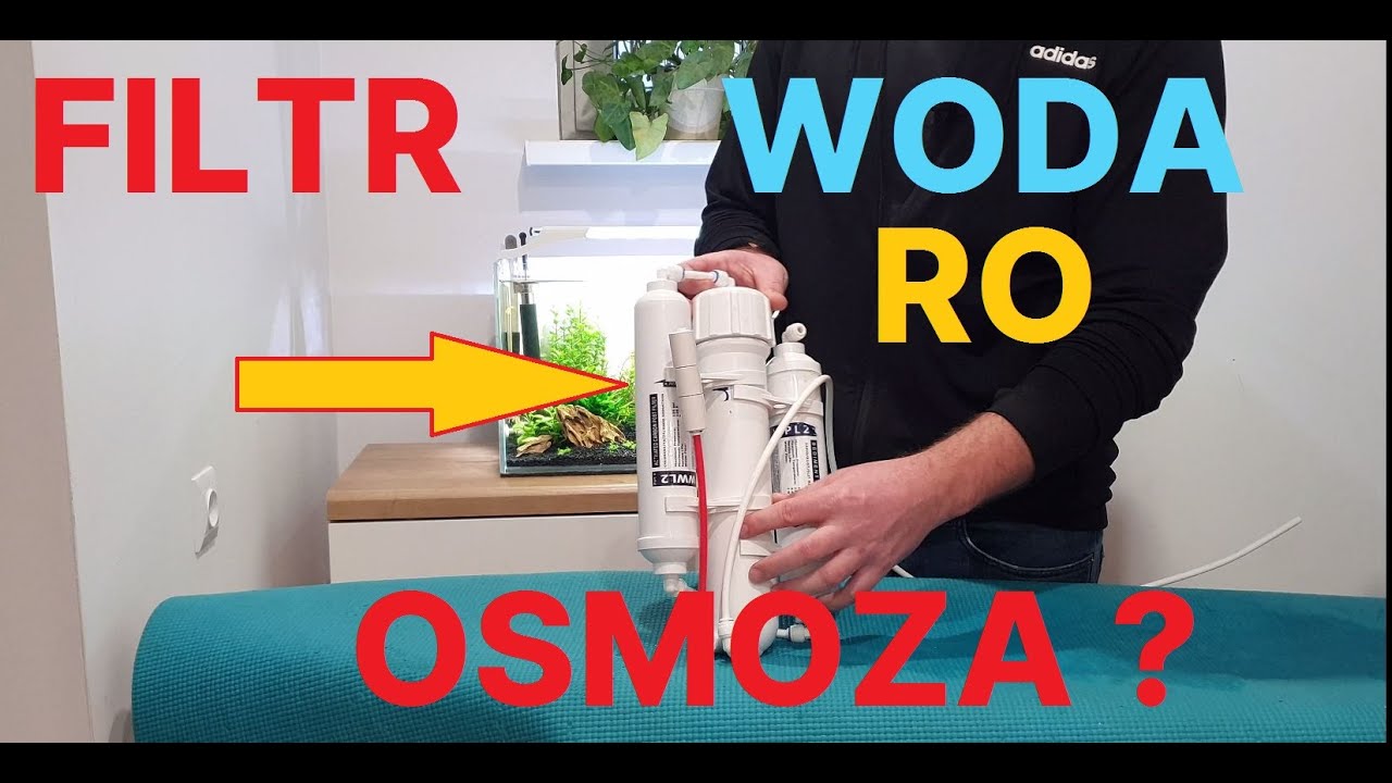 Woda RO, filtr odwróconej osmozy w akwarium - kto potrzebuje ?