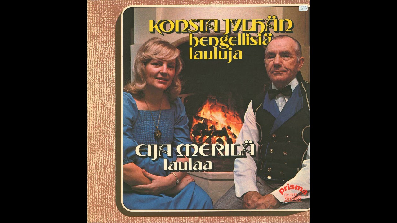 Finnish LP: Eija Merilä - Konsta Jylhän hengellisiä lauluja - 1977 - Prisma - RV 1043 - side 1