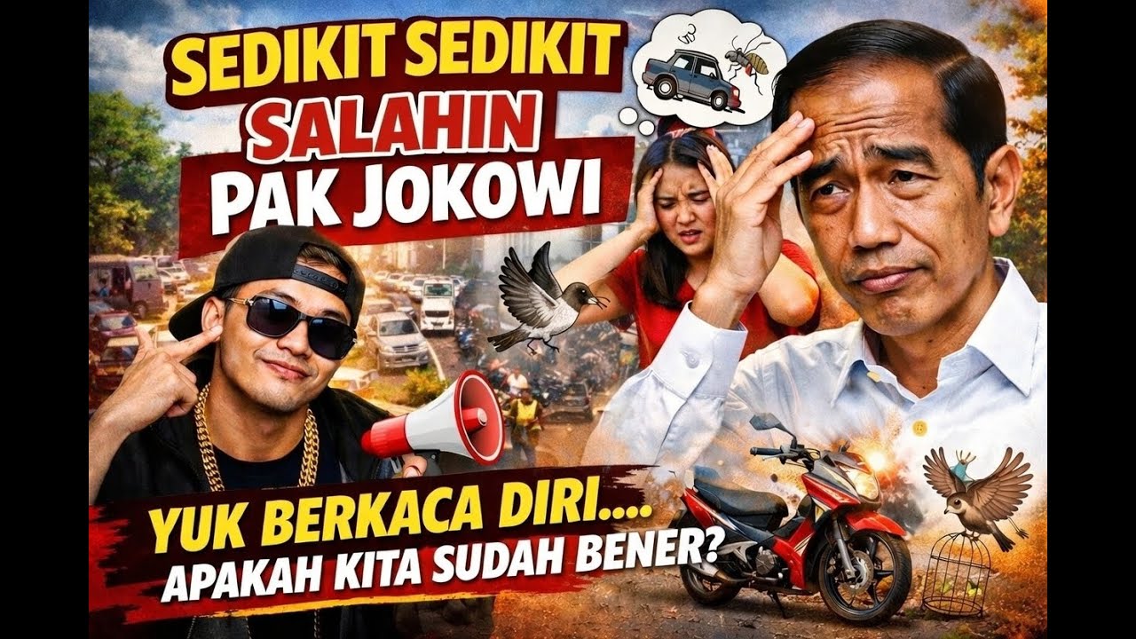 SEDIKIT-DIKIT SALAH PAK JOKOWI I Berkaca Diri