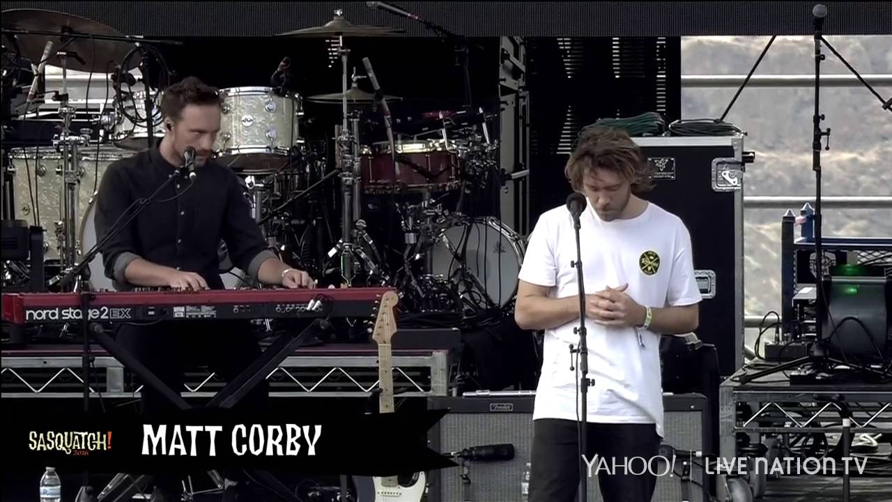 Matt Corby  Sasquatch! Music Festival 2016
