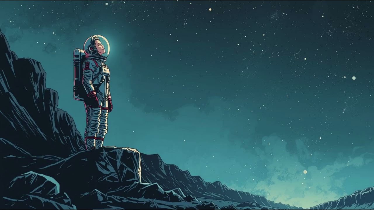 Zodiac Drift - Stardrops | Synthwave / Space Ambient
