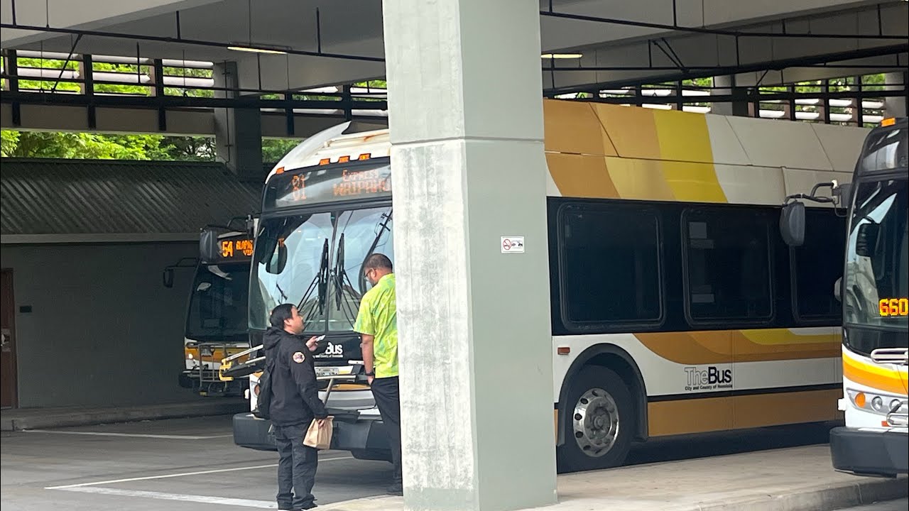 TheBus Honolulu Bus 176 Route 81 EXPRESS! Waipahu (Part 1)