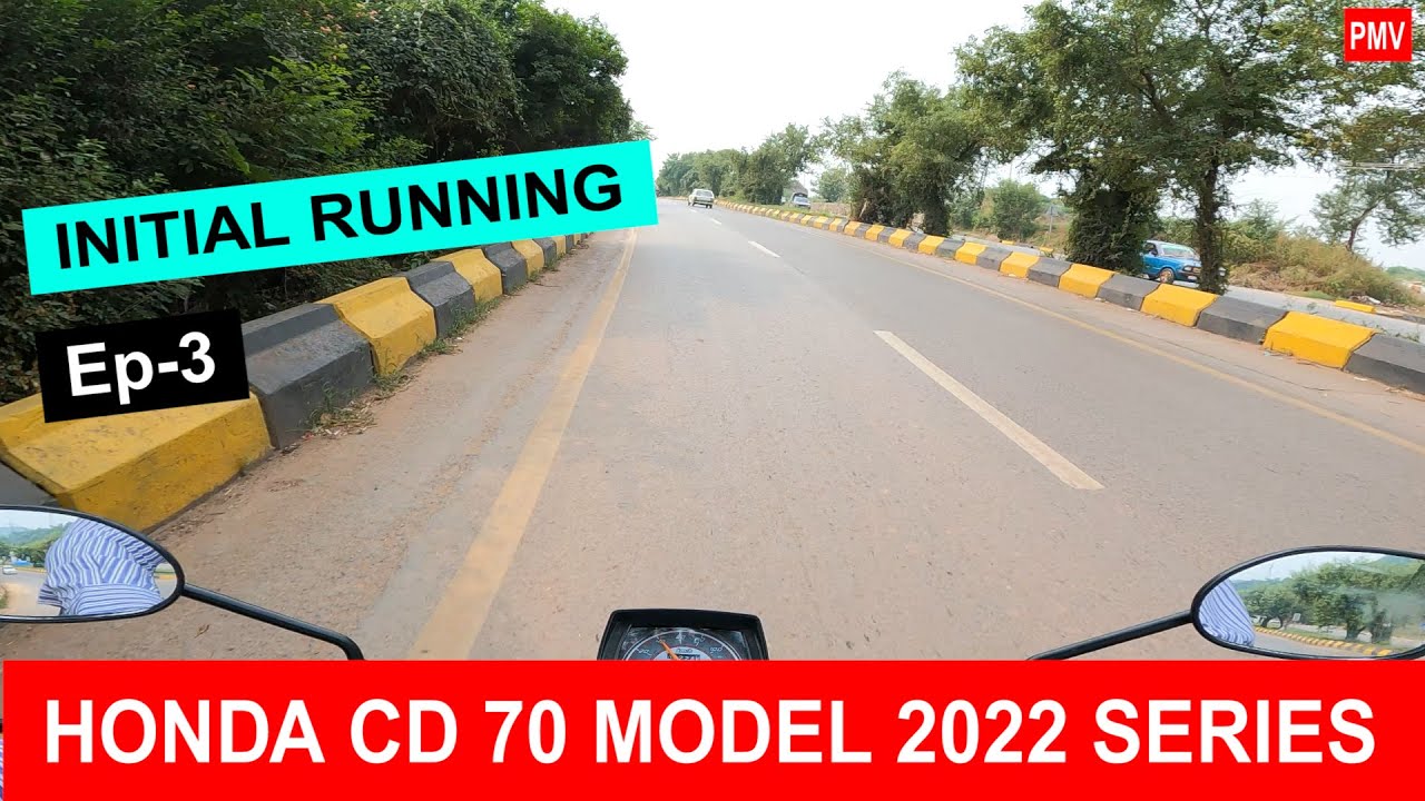 Honda CD 70 Model 2022 Initial Running Part No 3