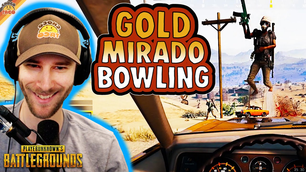 Bowling for Bad Guys in the Gold Mirado ft. Swagger - chocoTaco PUBG Duos Gameplay