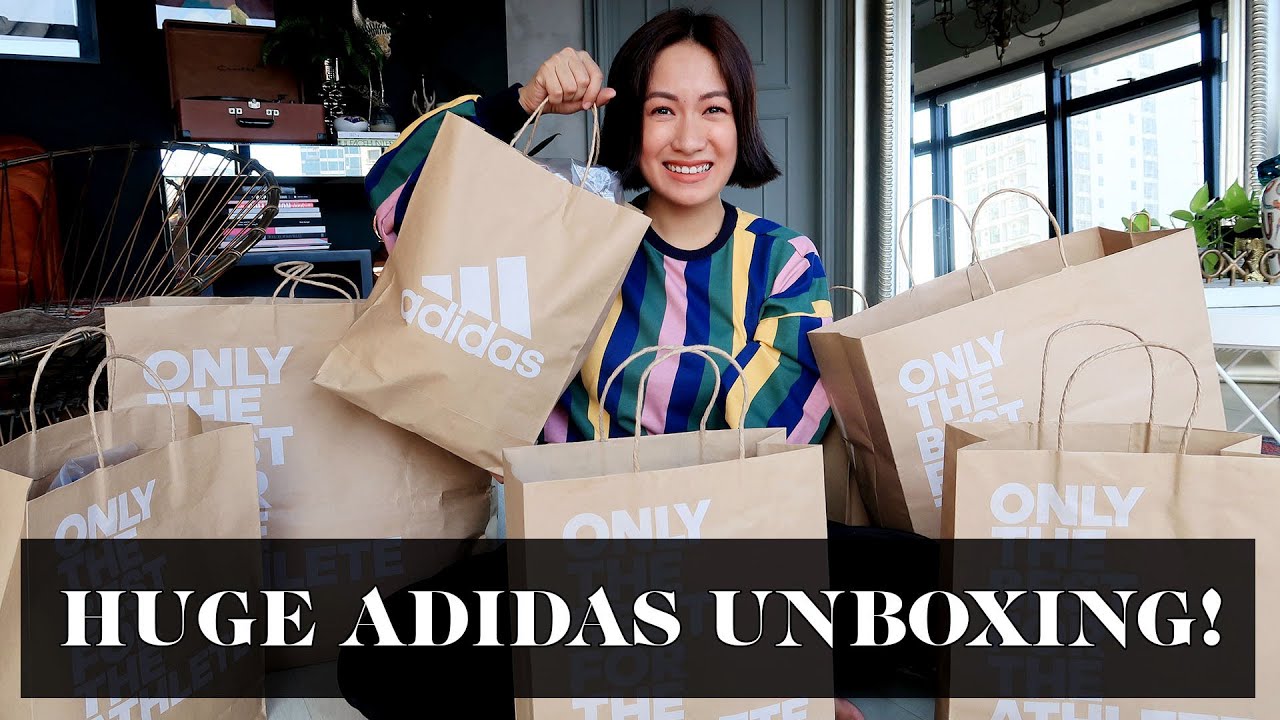 Huge Adidas Unboxing Haul | Laureen Uy
