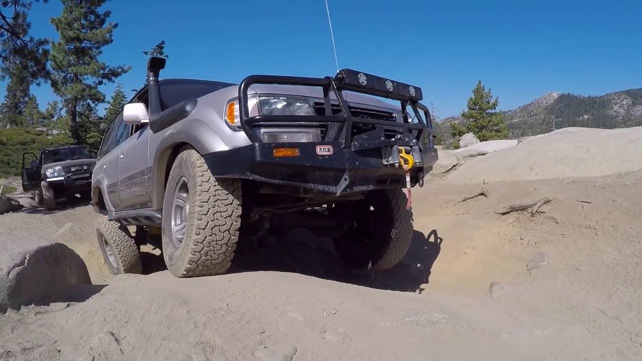 Lexus LX450/470 Toyota Land Cruisers Rubicon Trail Pt. 1
