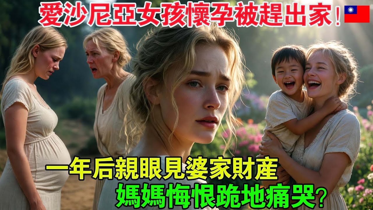臨盆愛沙尼亞女被親媽趕出家門,一年後看到台灣親家財產,當場崩潰大哭