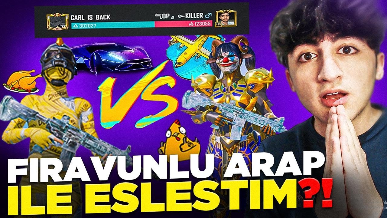 &Uuml;LKESİNİN EN ZENGİNİ! FİRAVUNLU ARAP İLE EŞLEŞTİM?! ( 3 G&Uuml;NL&Uuml;K POPULERLIK SAVAŞI! 😲 ) - PUBG Mobile