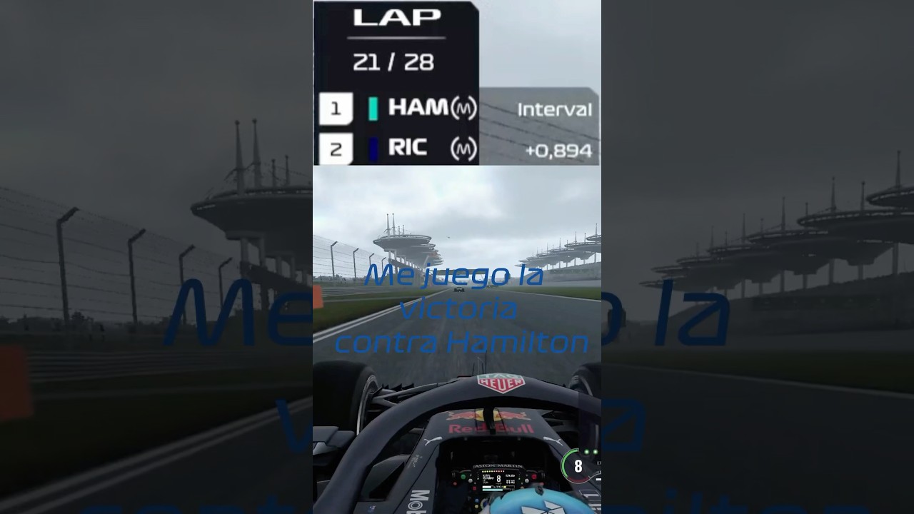 Hamilton VS Ricciardo!!#f1 #formula1 #ricciardo #hamilton